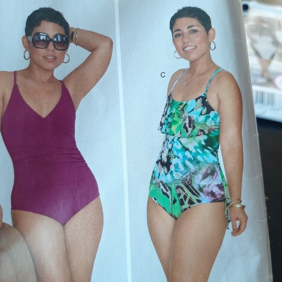 MIMI G STYLE PLUS SIZE SWIMSUIT PATTERN - Picture 6 of 10
